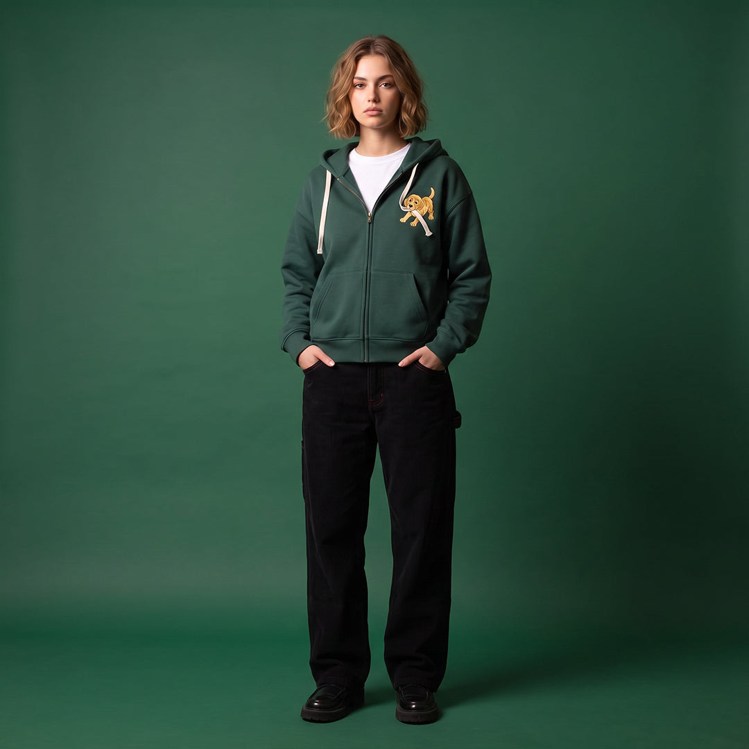 Personalized Dog Cat Embroidery Hooded Sweatshirt