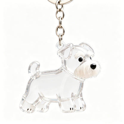 Personalized Pet Hair Keepsake Keychain
