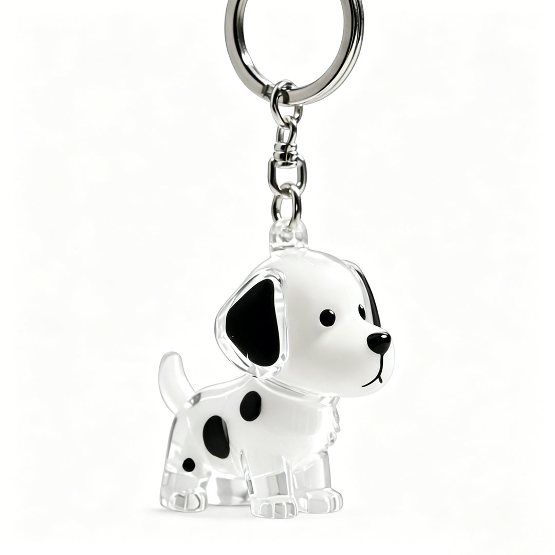 Personalized Pet Hair Keepsake Keychain