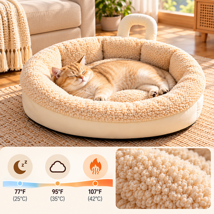 Cozy Plush Pet Sofa Bed