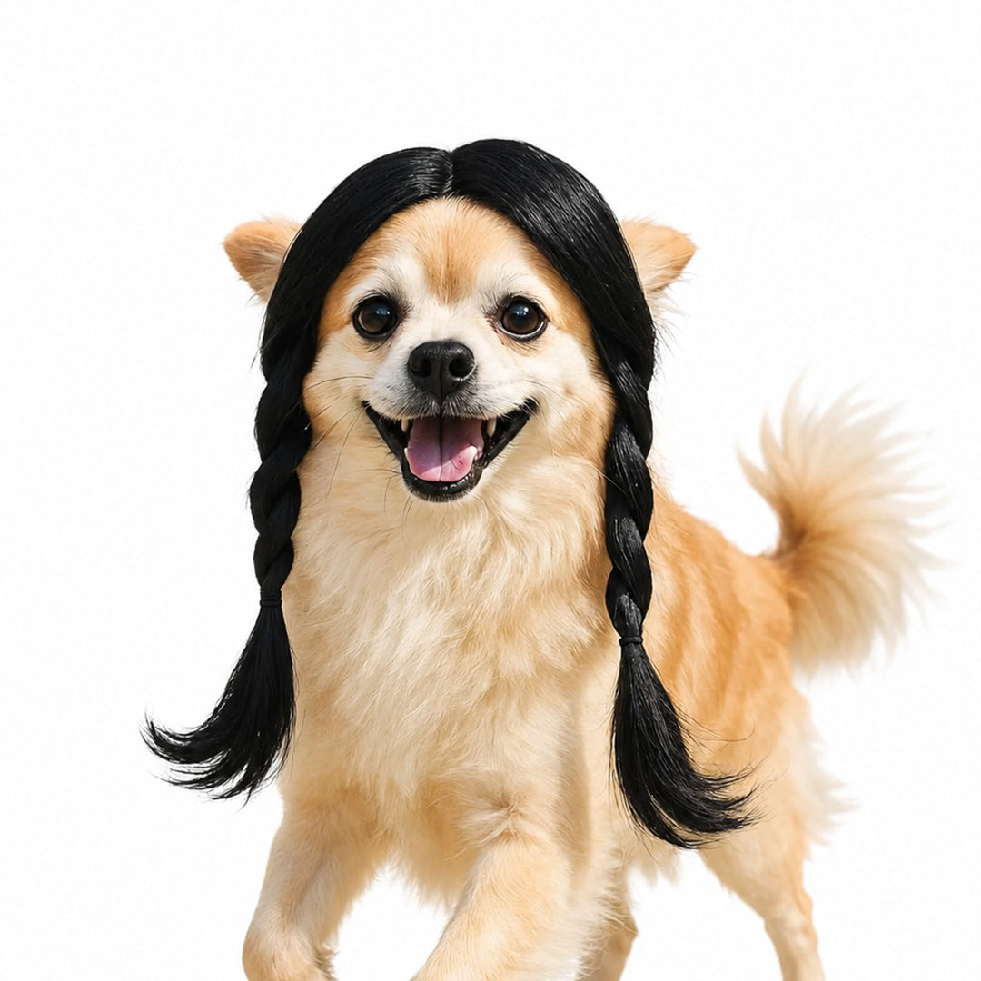 Puptailor Personalized Fun Pet Wigs for Halloween Cosplay
