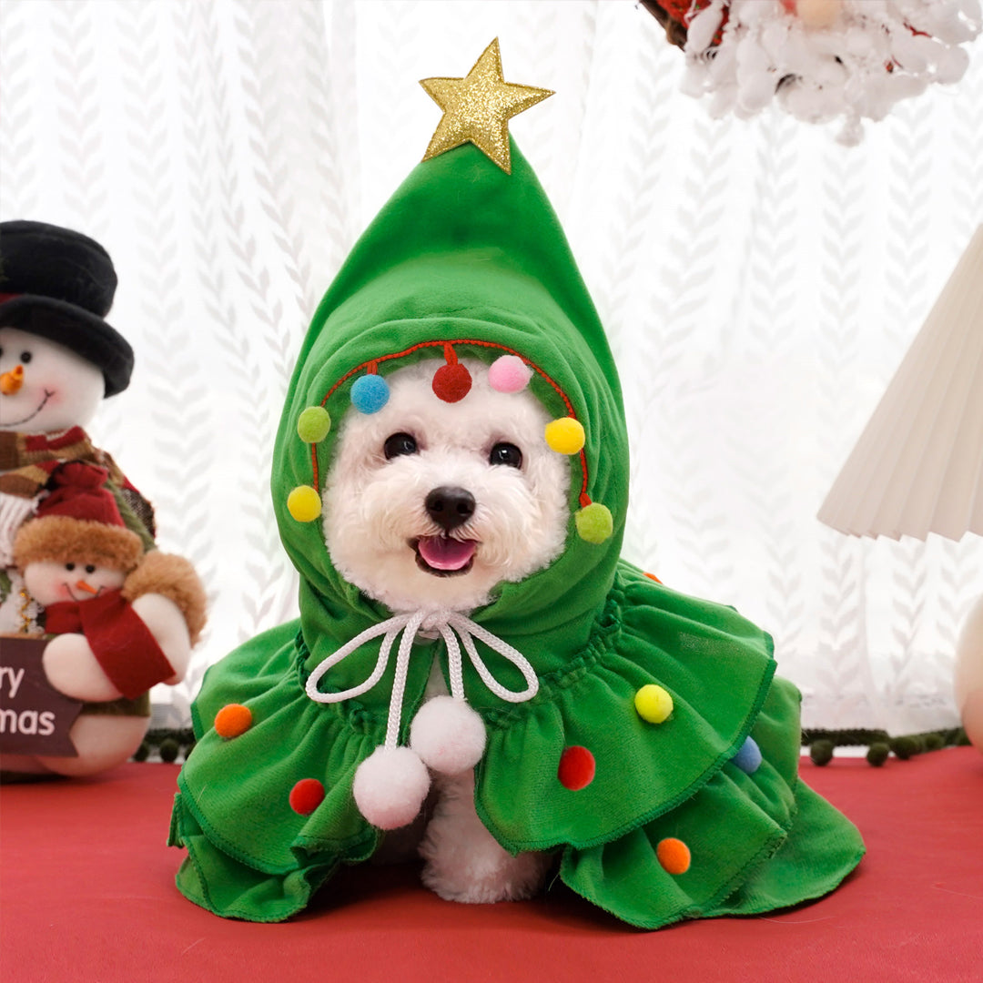 Christmas Tree Costume for Dogs & Cats