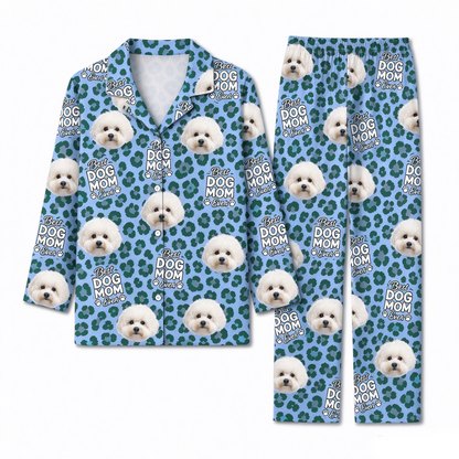 Custom Leopard Pet Portrait Pajamas