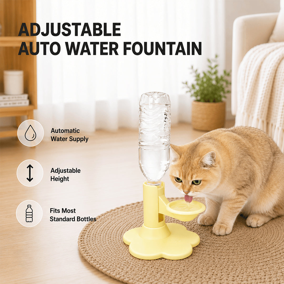 Personalized Adjustable Pet Water Dispenser