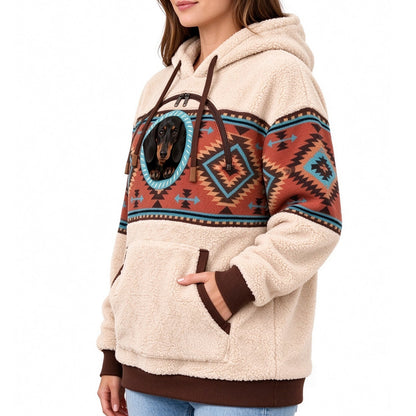 Western Cowboy-Style Pet Carrier Hoodie