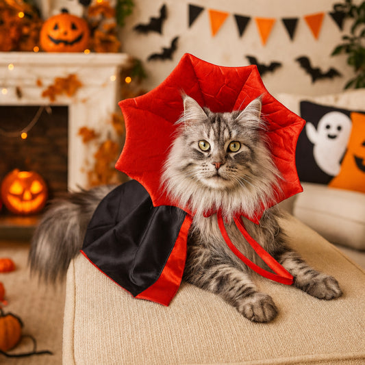 Puptailor Halloween Pet Funny Cape