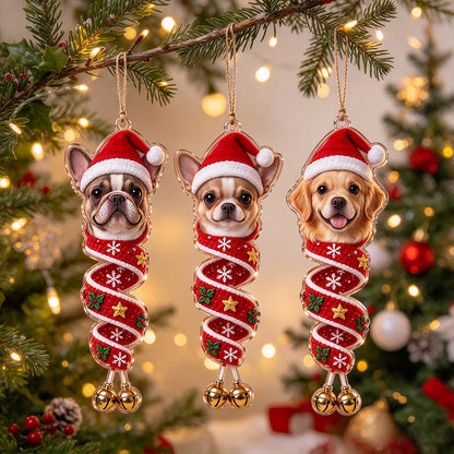 Custom Knit-Look Pet Christmas Ornament