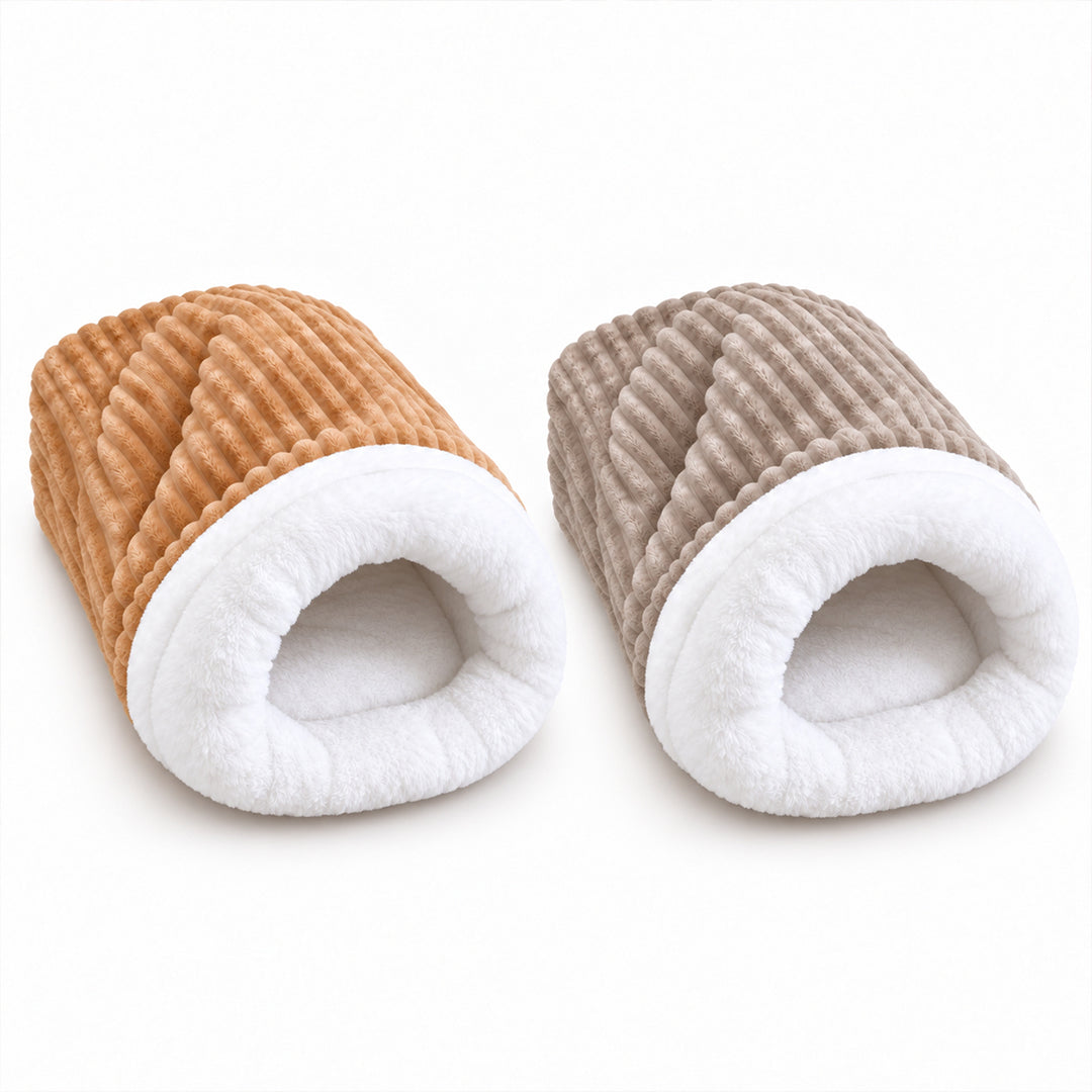 Cozy Corduroy Pet Sleeping Bag