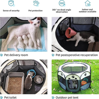 Personalized Foldable & Portable Pet Tent