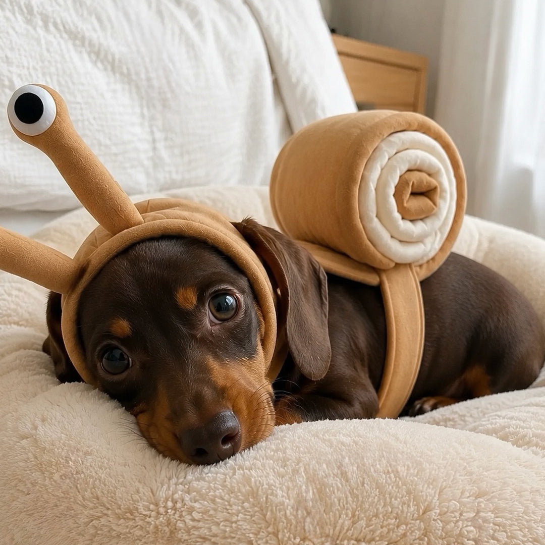 Puptailor Cute Snail Costume for Halloween Pets