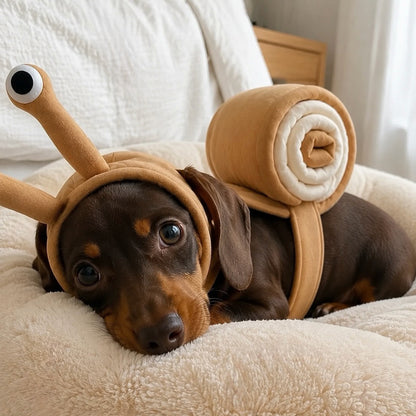 Puptailor Cute Snail Costume for Halloween Pets