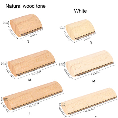 Custom Name Wooden Pet Deshedding Brush