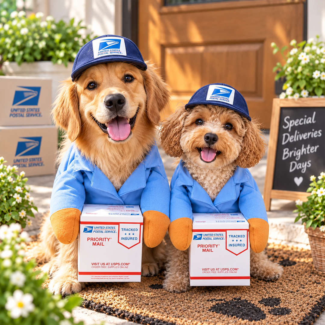 Delivery Driver Dog Costume