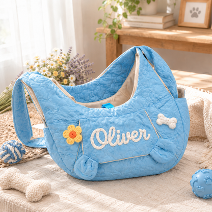 Personalized Large Front Pet Carrier Backpack