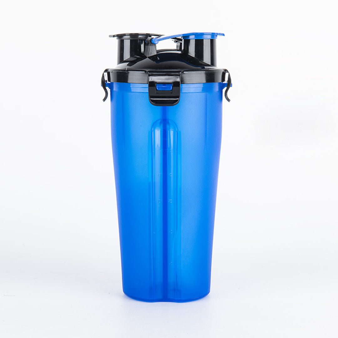 Portable 2-in-1 Pet Water & Food Cup for Outdoor