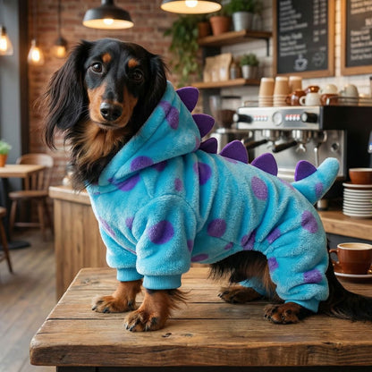 Cute Flannel Pet Onesie Costume