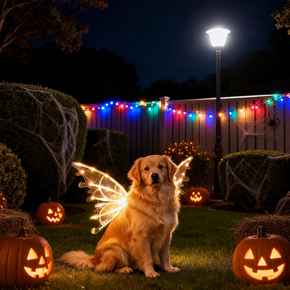 Puptailor Funny Halloween-Butterfly Wings Pet Costume