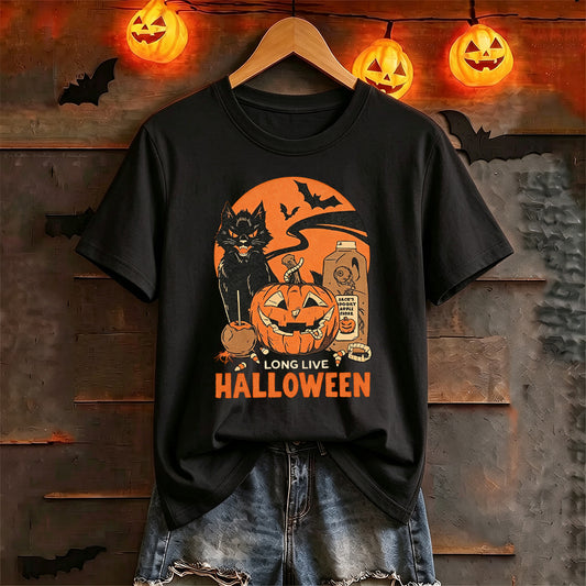 Puptailor Personalized Long Live Halloween T-shirts
