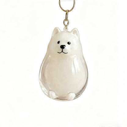 Personalized Pet Hair Keepsake Keychain