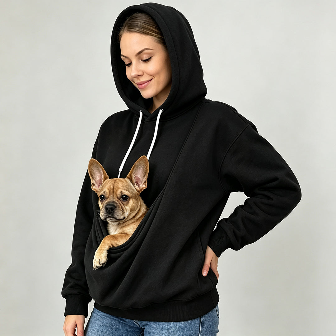 Puptailor Personalized Kangaroo Pouch Hoodie for Pet