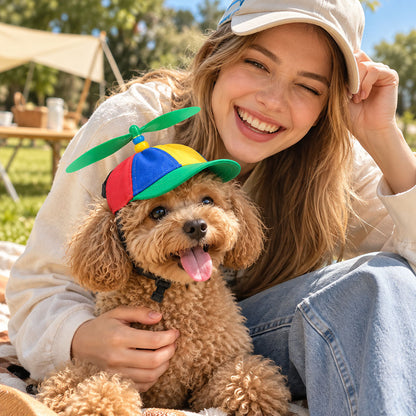 Colorful Propeller Pet Hat
