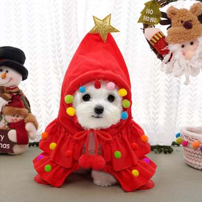 Christmas Tree Costume for Dogs & Cats
