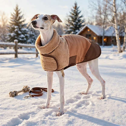 Personalized Quilted Sherpa Dog Vest