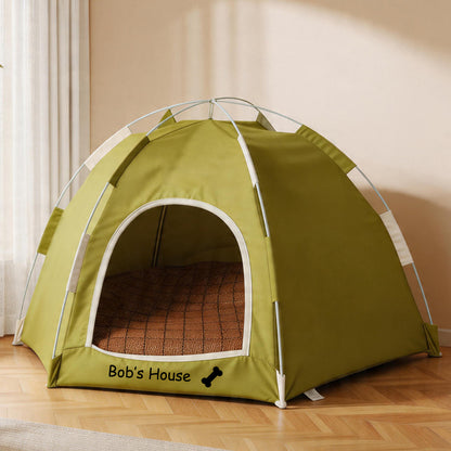 Personalized Hexagonal Pet Tent Bed