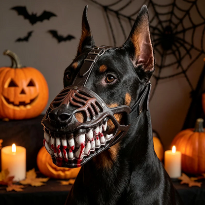 Puptailor Funny Halloween-Scary Dog Muzzle