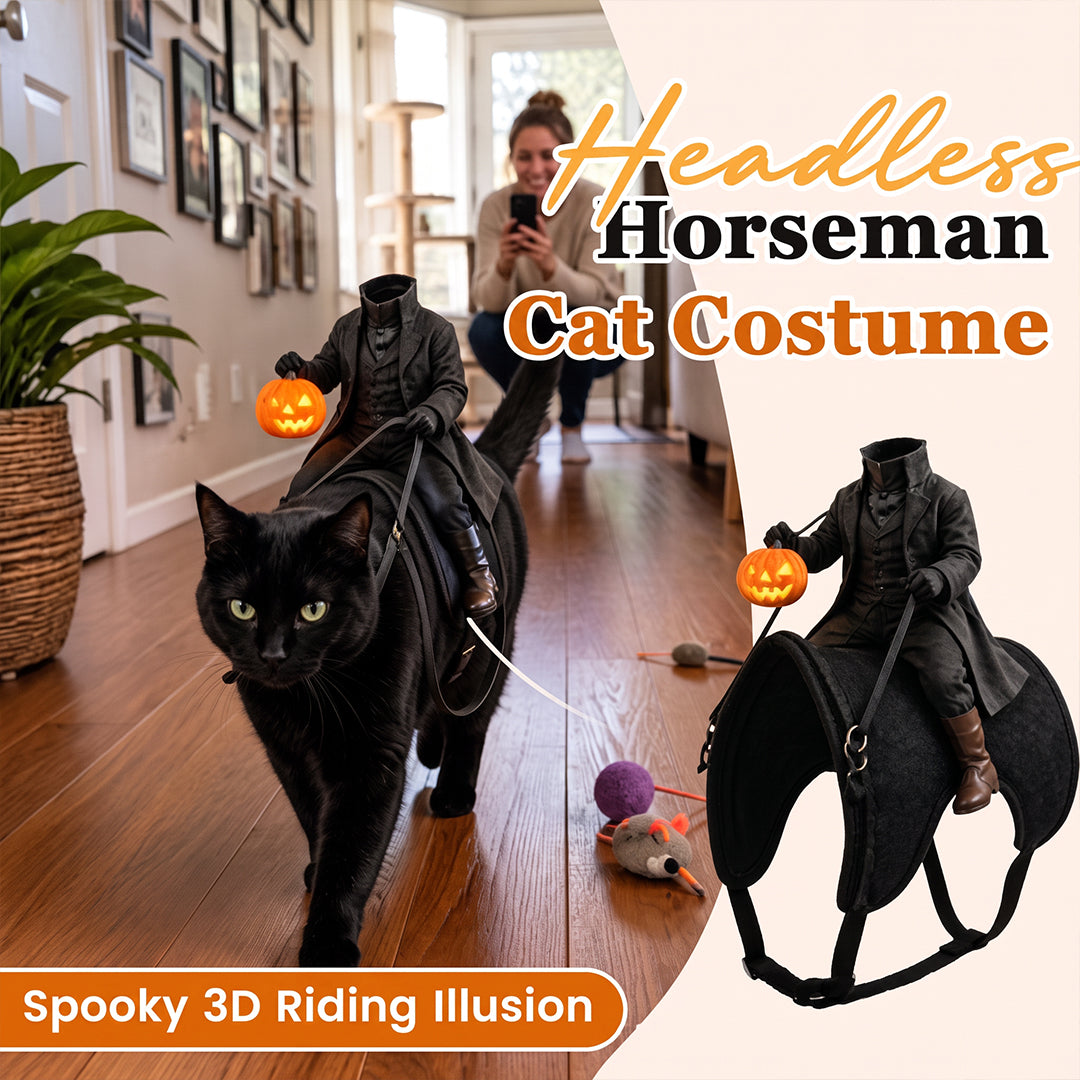 Puptailor Headless Horseman Pet Halloween Costume