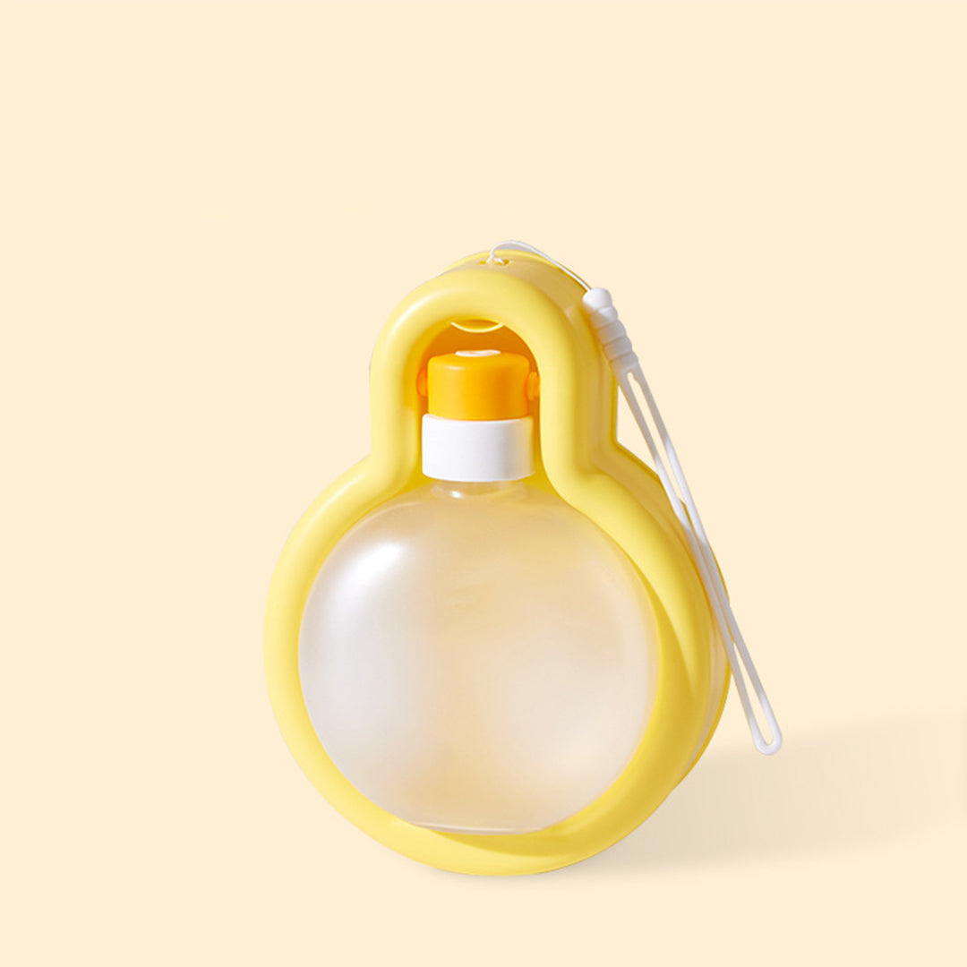 Portable Dog Water Bottle with Foldable Drinking