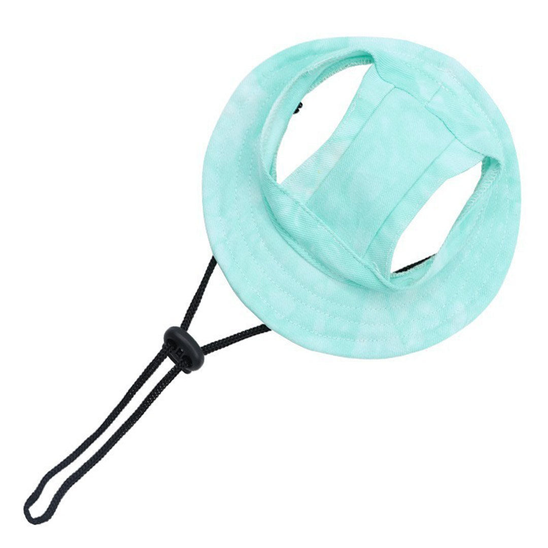 Personalized Custom Pet Summer Tie-Dye Sun Hat
