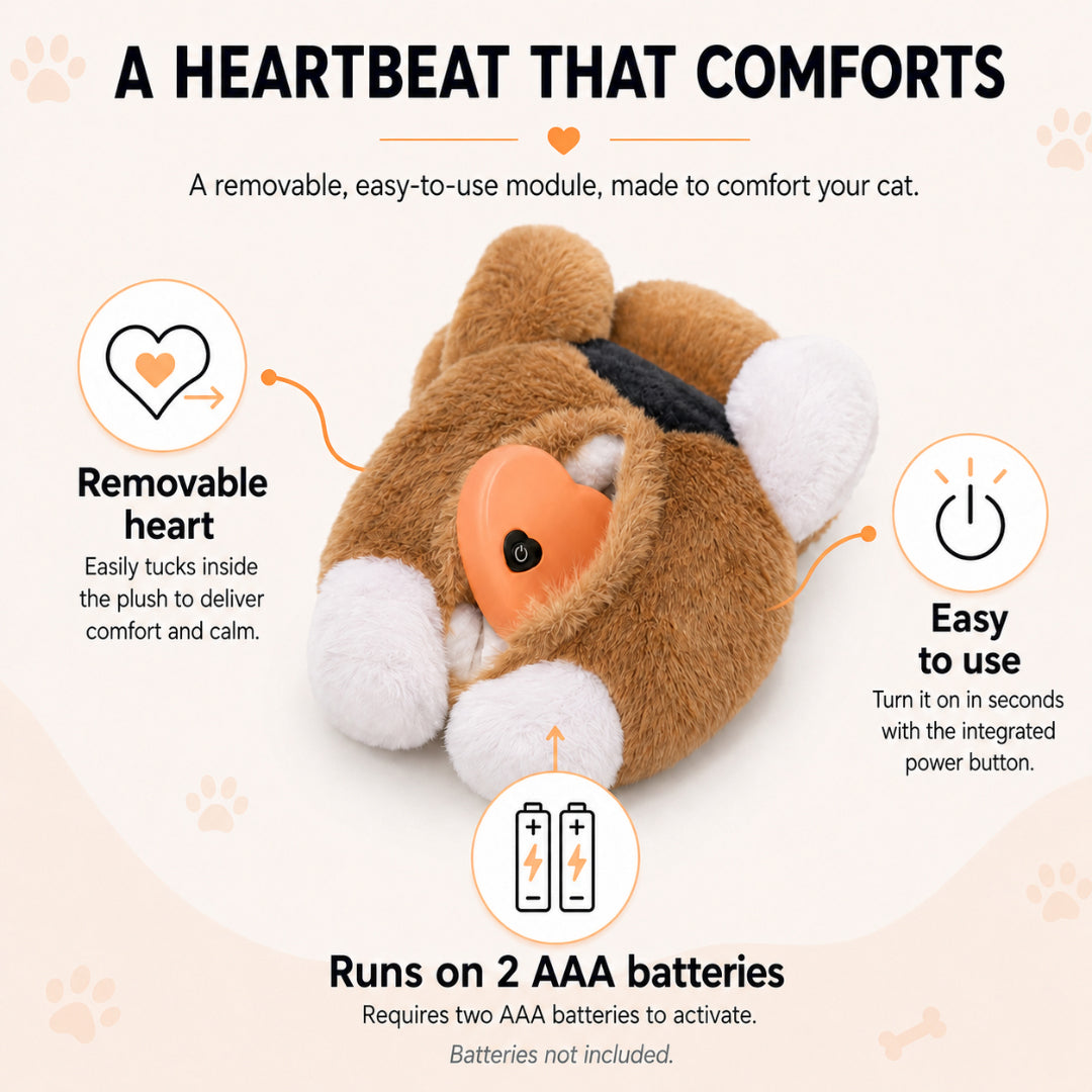 Personalized Heartbeat Stuffed Calming Anxiety Relief Toy