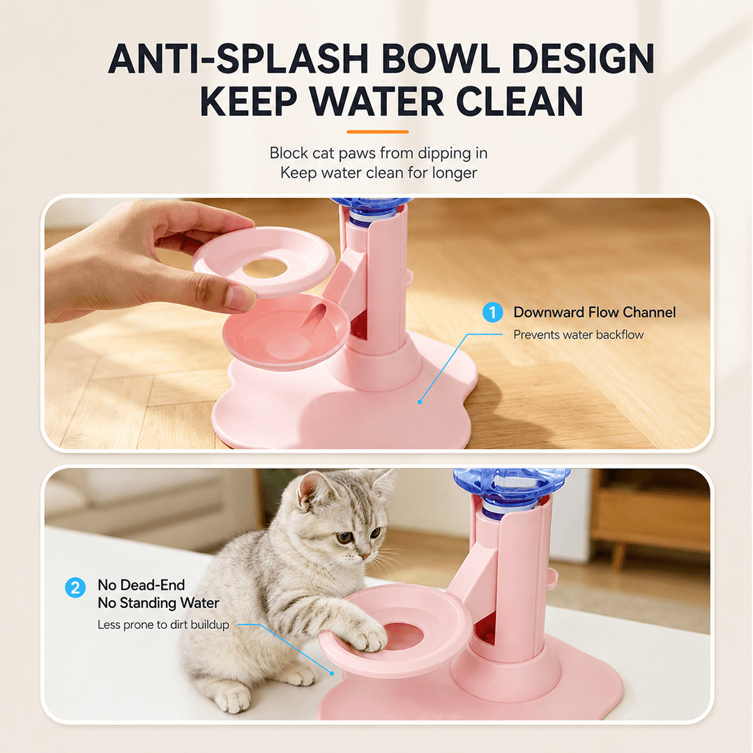 Personalized Adjustable Pet Water Dispenser