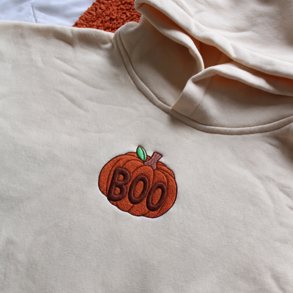 Puptailor Meet Me At The Pumpkin Patch Embroidered Hoodie