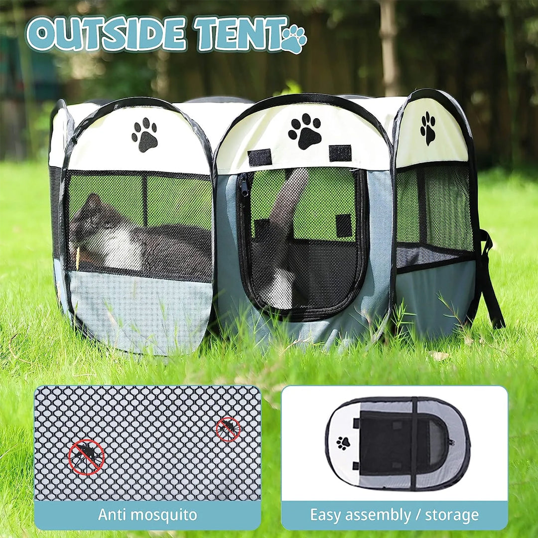 Personalized Foldable & Portable Pet Tent