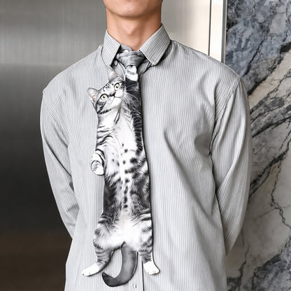 Funny 3D Animal Novelty Necktie