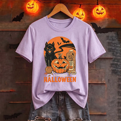 Puptailor Personalized Long Live Halloween T-shirts