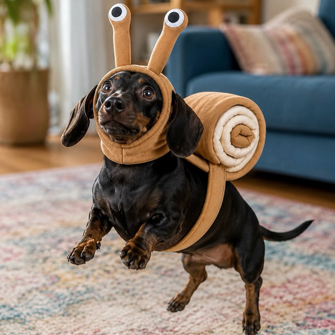 Puptailor Cute Snail Costume for Halloween Pets