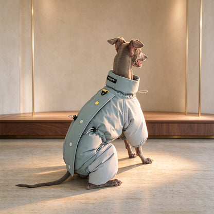 Stylish Turtleneck Cotton Coat for Pets