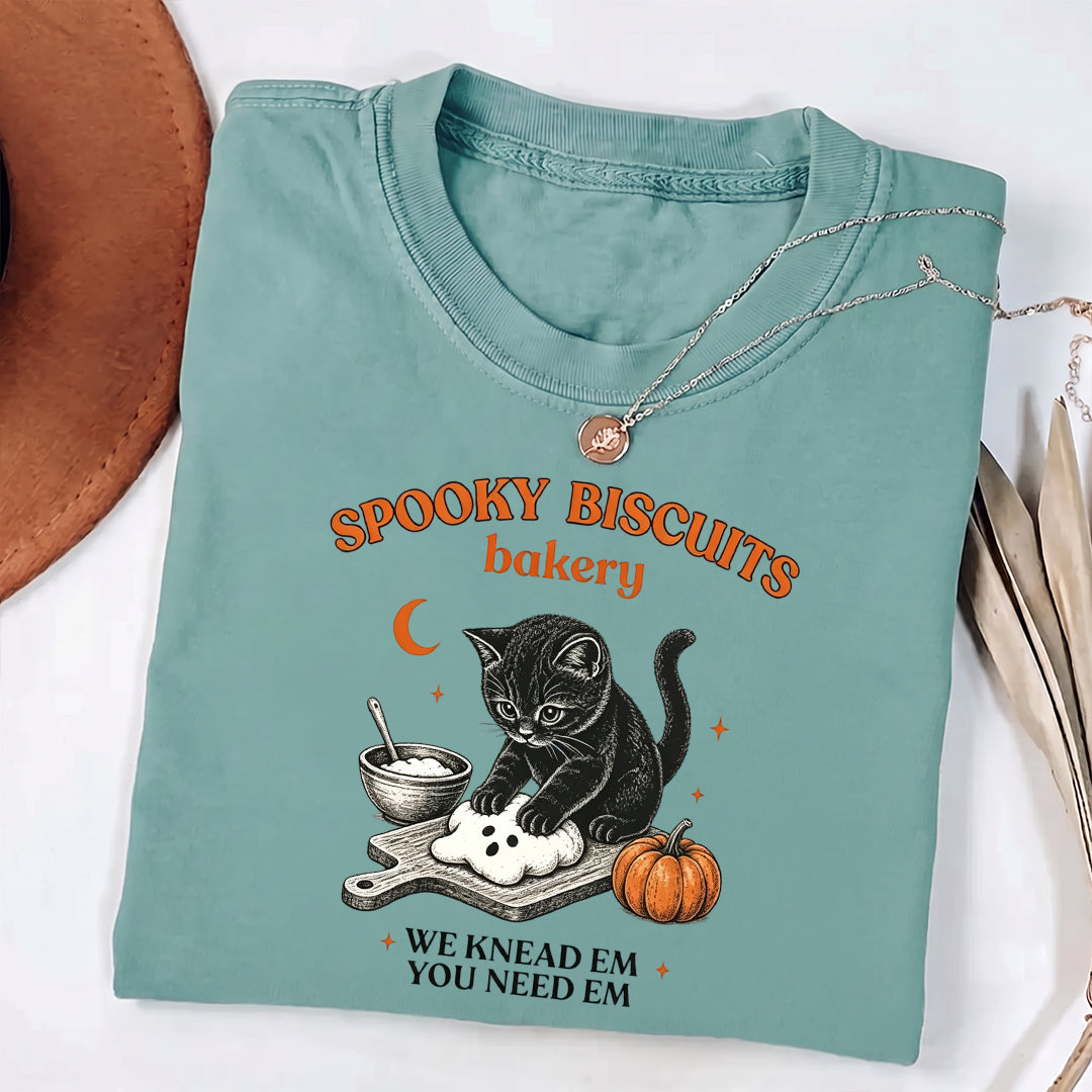 Puptailor Personalized Cat Cookie Halloween T-shirt