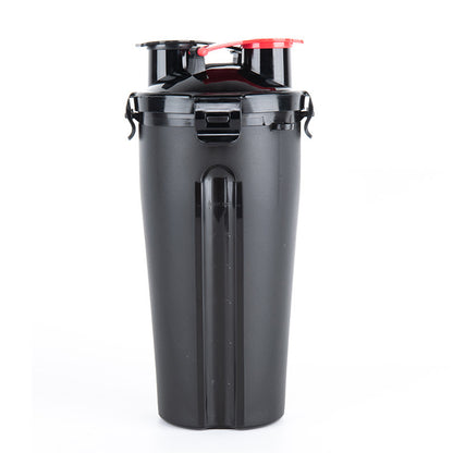 Portable 2-in-1 Pet Water & Food Cup for Outdoor