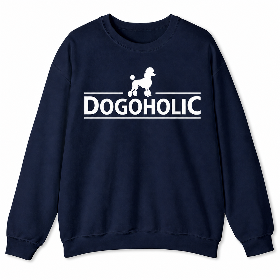 Personalized Dogoholic Embroidered Sweatshirt