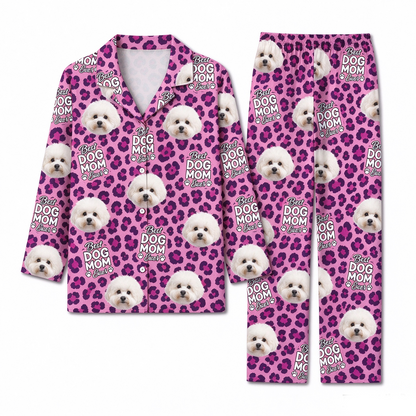 Custom Leopard Pet Portrait Pajamas