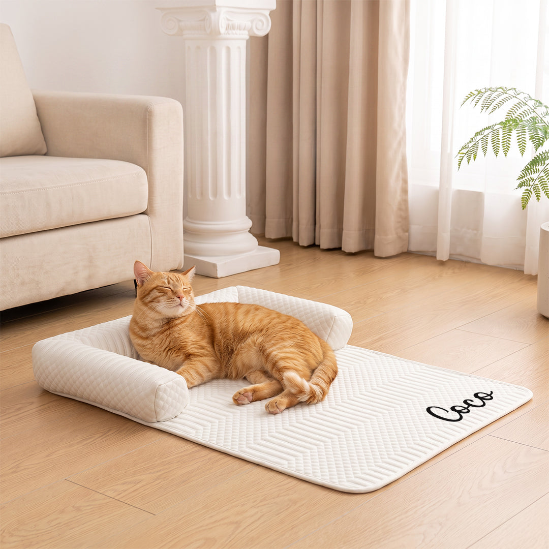 Personalized Ice-Silk Cooling Pet Mat