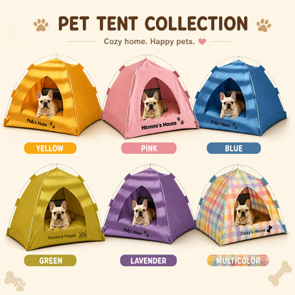 Personalized Cozy Tent House with Name