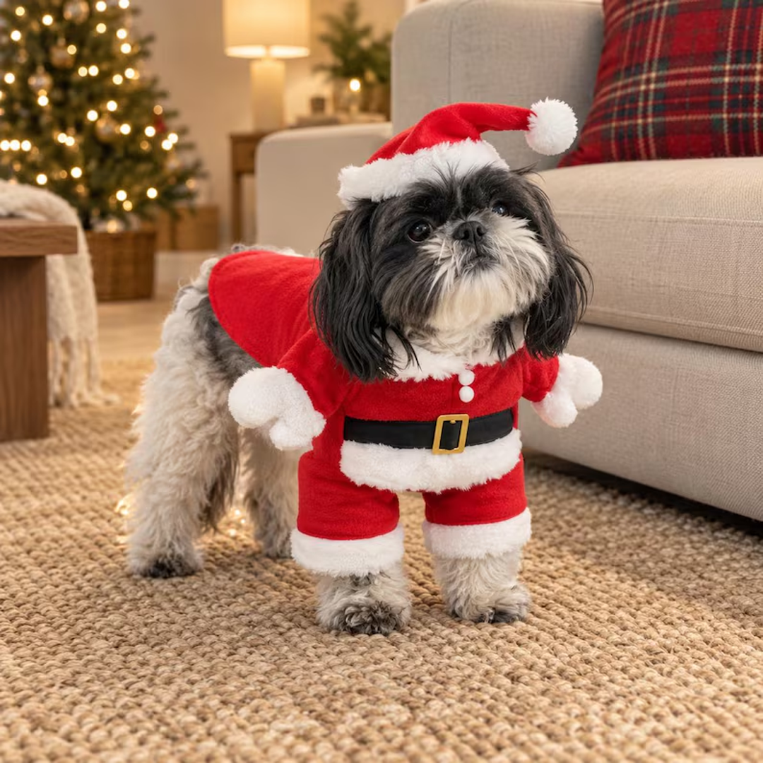 Santa Suit Pet Costume