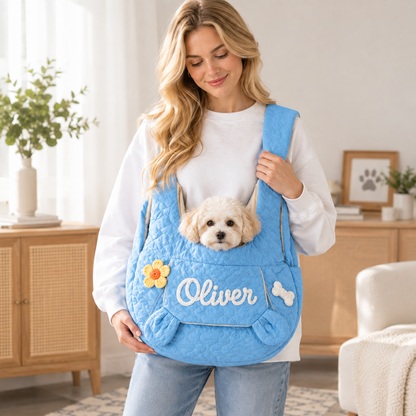 Personalized Large Front Pet Carrier Backpack