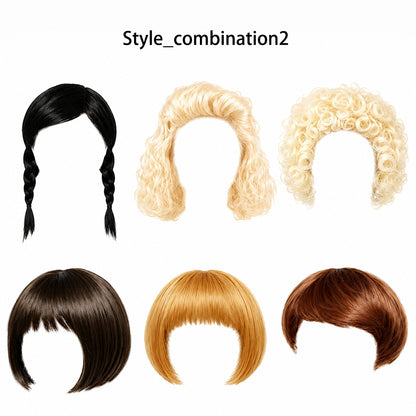 Puptailor Personalized Fun Pet Wigs for Halloween Cosplay