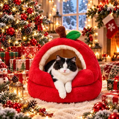 Christmas Apple Pet Bed